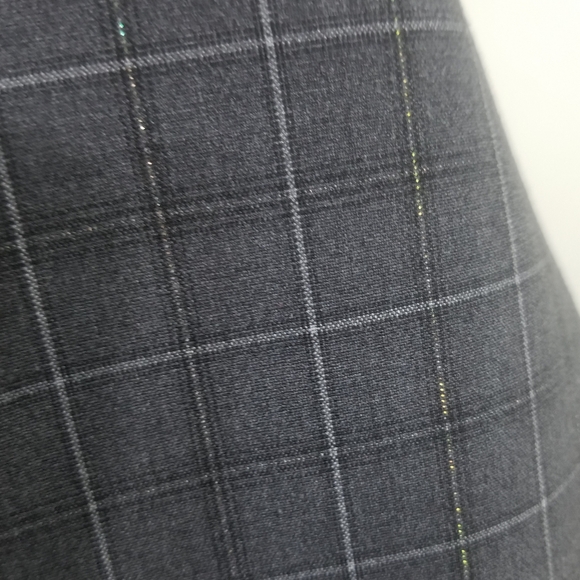 EUC Torrid 💖 glittery plaid side zip pants - Picture 8 of 8